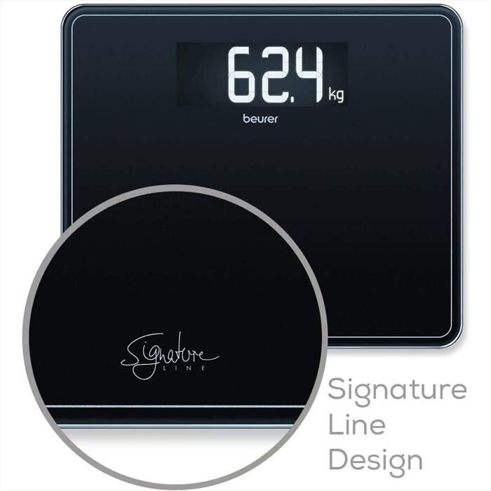 BEURER Gs 410 Bilancia Pesapersone Elettronica-nero