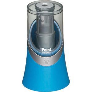 Westcott Spitzmaschine iPoint evolution elektrisch, für Stiftdurchmesser bis 8mm, blau