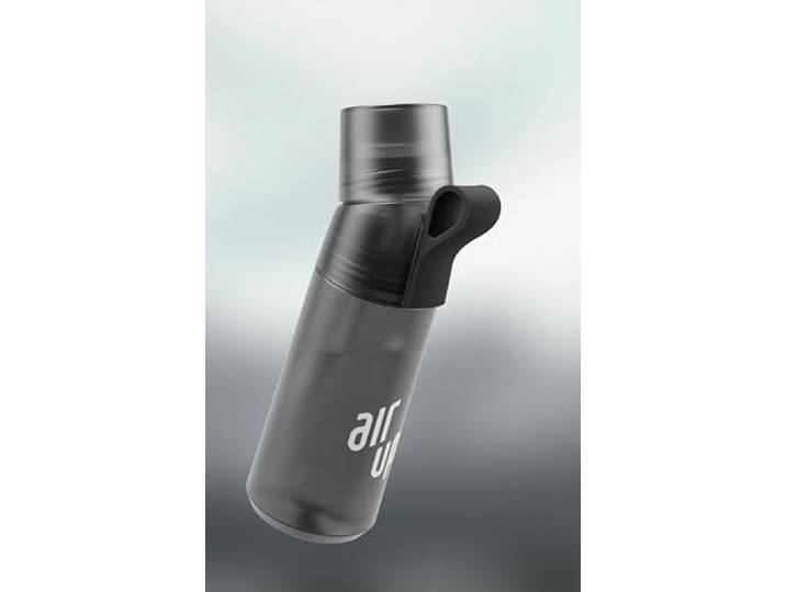 air up - Twist Pro Wasserflasche - Charcoal Grey - 600ml inkl. 3 Pods