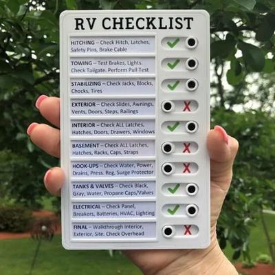 Reusable Kids Chore Chart Daily Planner Responsibility Checklist Board rv Checklist