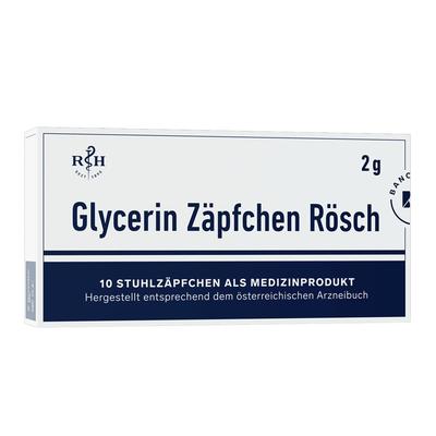 Glycerin Zäpfchen Rösch 3 g gegen Verstopfung 100 St Suppositorien
