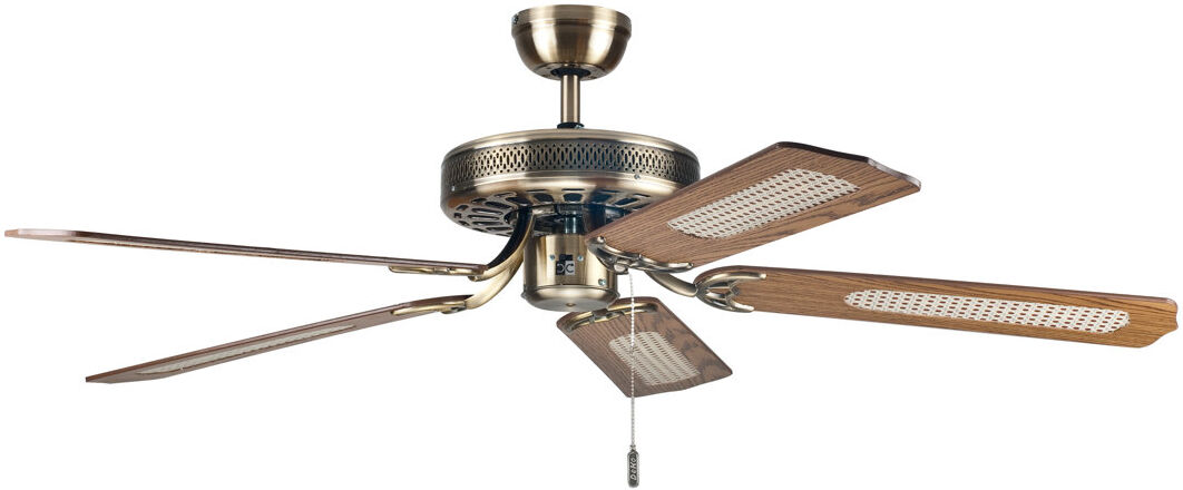 World Menagerie Tivoli Ceiling Fan Brown