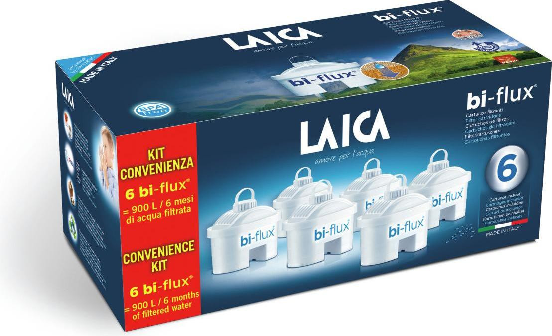 Laica Bi-flux 5+1 Cassette, 6 stuks