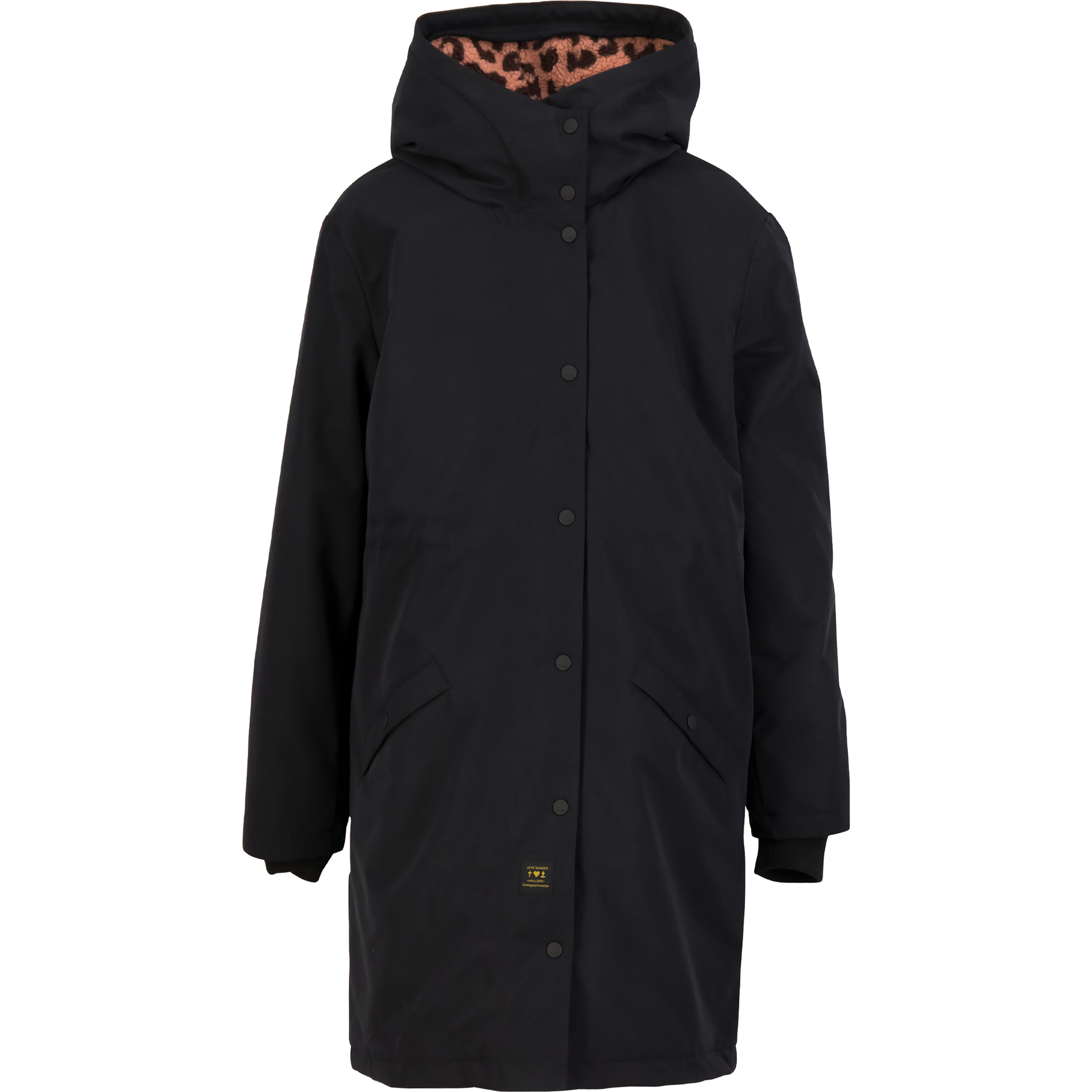 Blutsgeschwister Love Ranger Mantel Damen Winterjacke schwarz Größe S Lifestyle Windabweisend