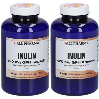 Inulin 420 mg GPH Kapseln x2 2x360 St