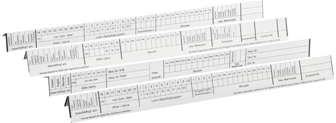 Bandes de planification et de rendez-vous Eichner pour classeur personnel (9036-00040)