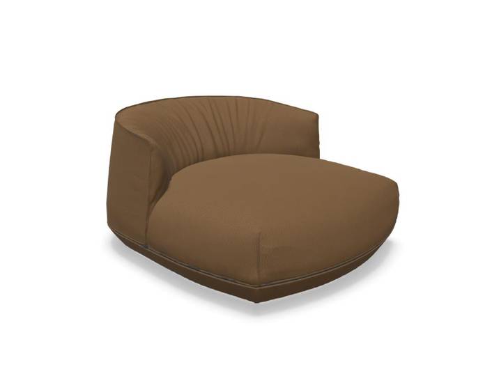 KRISTALIA fauteuil lounge BRIONI GRAND (Cat. L3 - Cuir et polyuréthane)