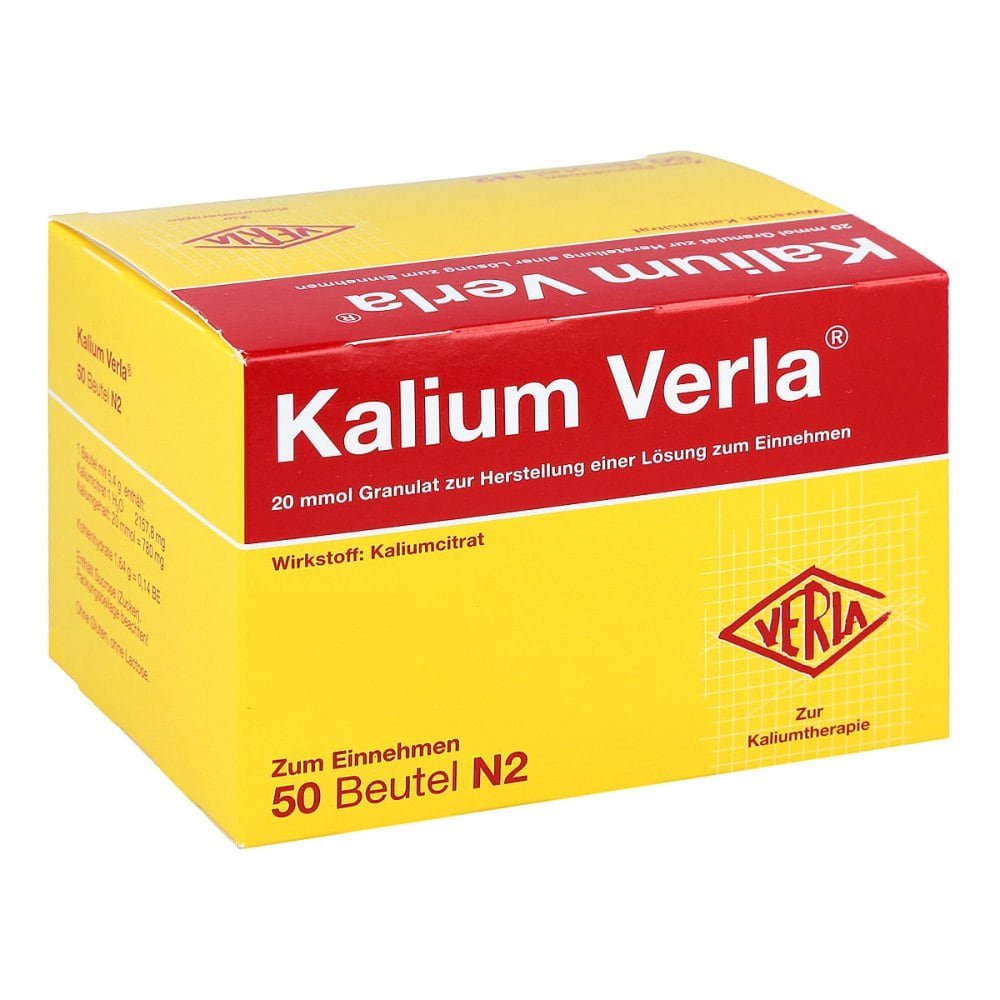 Verla-Pharm Arzneimittel GmbH & Co. KG Kalium Verla Granulat 07712873