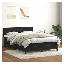 vidaXL, Boxspringbett, Gavenus (Schlichtes Design) (160 x 210 cm)