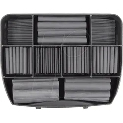 WE S80910 - Sortiment Schrumpfschlauch - T2, schwarz