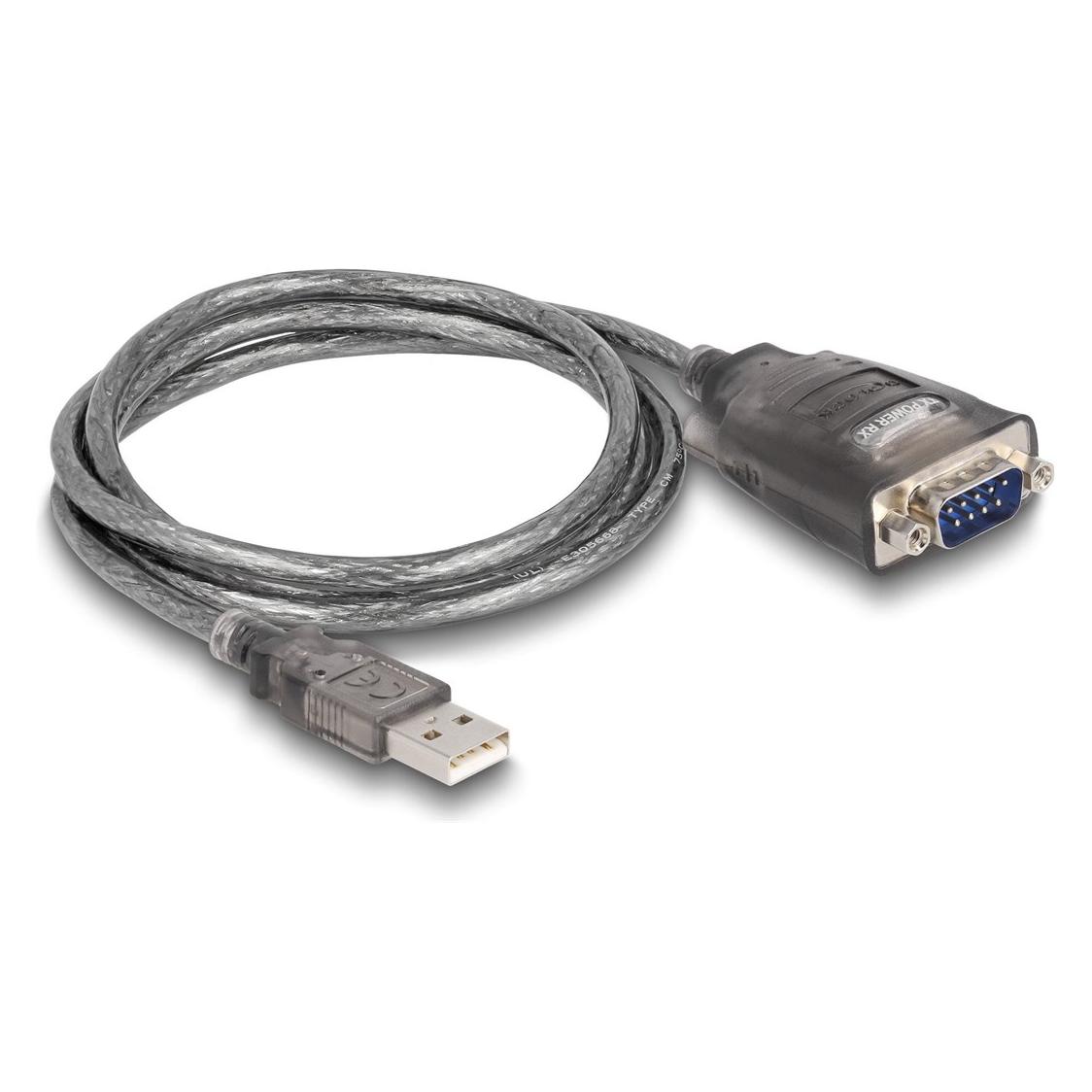 Delock Schnittstellenkabel USB - Seriell (1 m) (61400)