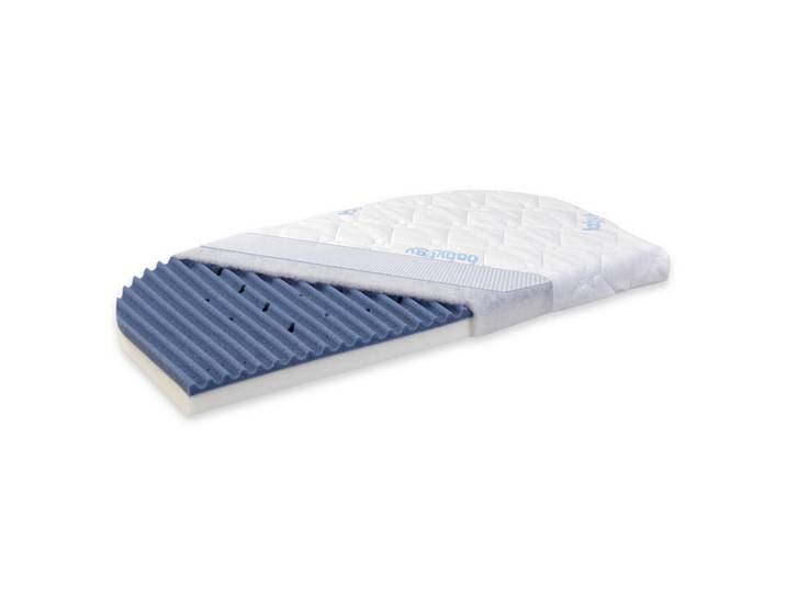 Babybay Beistellbettmatratze babybay® Matratze MediTex® Intense AngelWave® 3D, Mehrfarbig, Naturmaterialien, 57.5x6x105 cm, Bezug abnehmbar/waschbar, für Hausstauballergiker geeignet, klimatisierte Belüftungskanäle, optimale Belüftung, atmungsaktiv, schadstoffgeprüft, Babymöbel & Kindermöbel, Babyzimmer, Babymatratzen