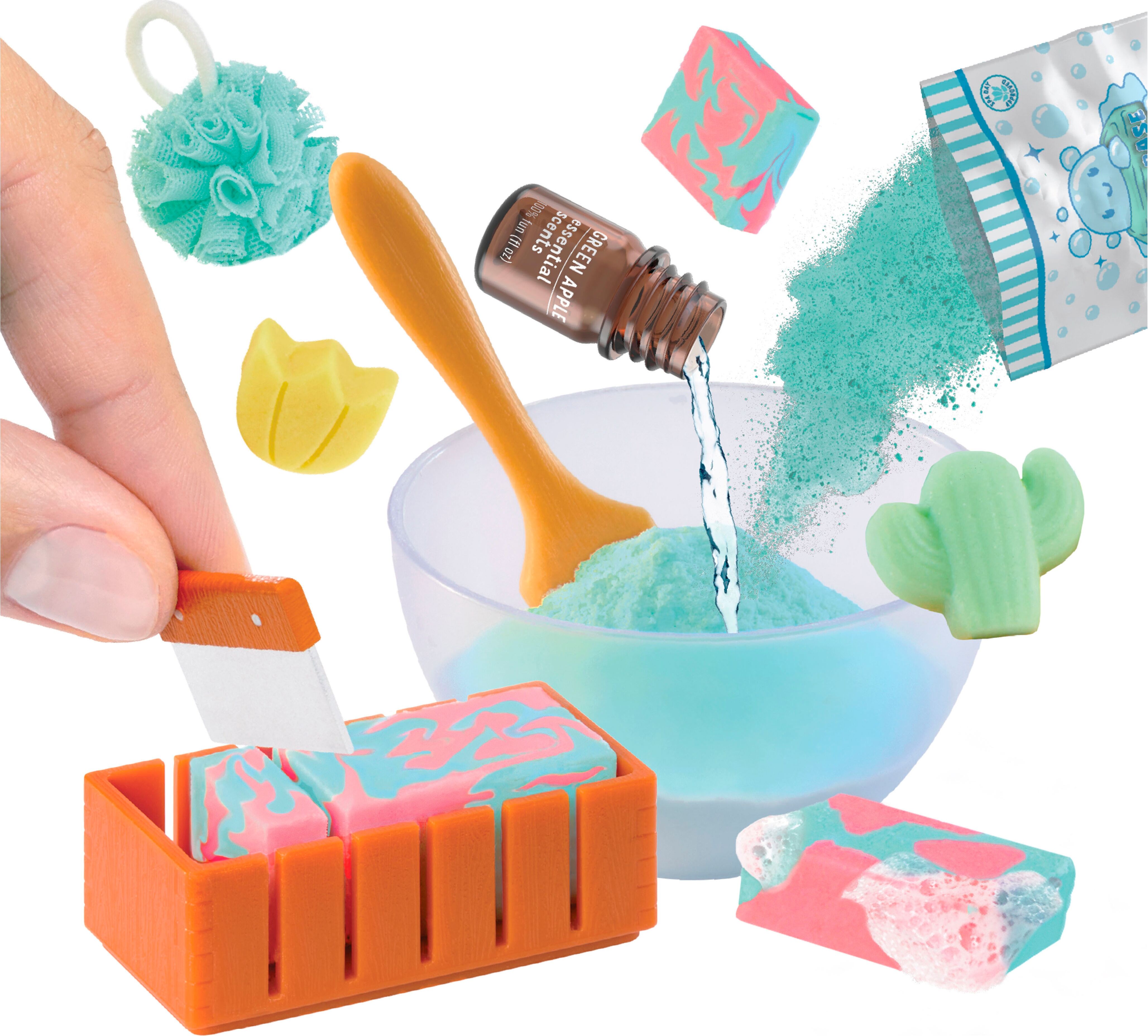 Kreativset MGA ENTERTAINMENT "MGA's Miniverse - Make It Mini Spa", bunt, Kreativsets, KinderØ:9,65cm, Kreativset, Ø:9,65cm