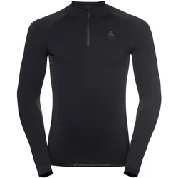Odlo, Herren, Funktionsshirt, Performance Warm (XXL), Schwarz