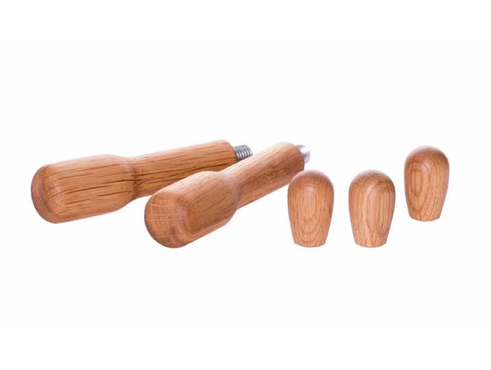 Vitudurum Swiss Made Eiche Griffset – Siebträgermaschine Zubehör