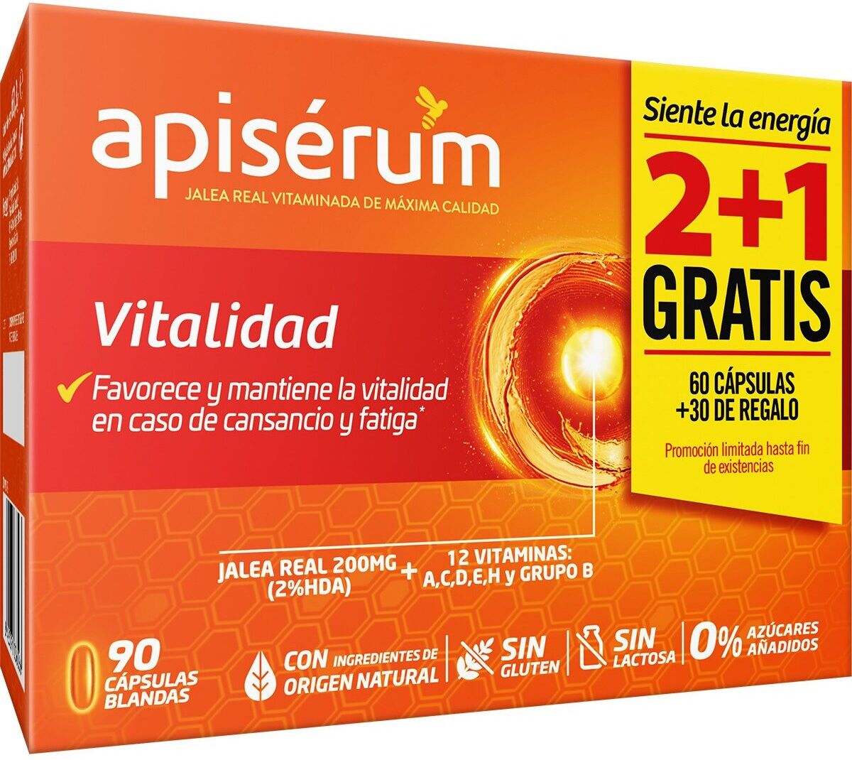 Apisérum Vitamin Pack 3 months (2+1) 90 Capsules