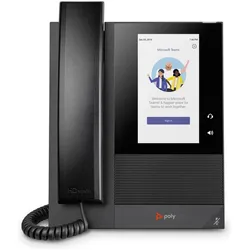 HP Poly CCX 400 IP-Telefon, Telefon, Schwarz