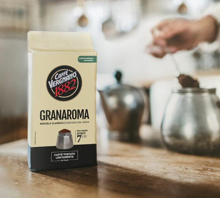 Caffè Vergnano - Gran Aroma Classica - Gemahlener Kaffee 250 G - MaxiCoffee
