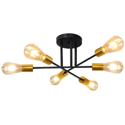 DECKENLEUCHTE Fyriso 51/51/22 cm Deckenlampe