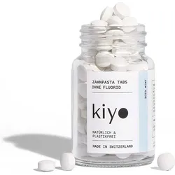 2x Kiyo Natural, Zahnpasta, Zahnpasta Tabs (60 ml)