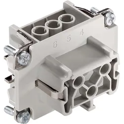 Lapp Kabel Steckverbinder-Set EPICKIT H-BE 6 75009638 6 + PE Schrauben 1 Set, Elektronikkabel + Stecker, Grau