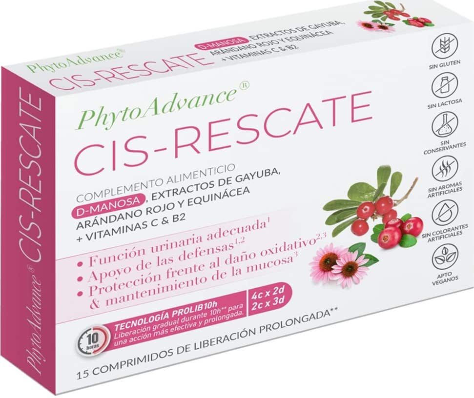 PhytoAdvance Cis-Rescate 15 comp