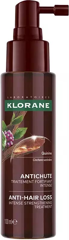 Klorane Intensives Chinin-Kräftigungsserum gegen Haarausfall, 100 ml