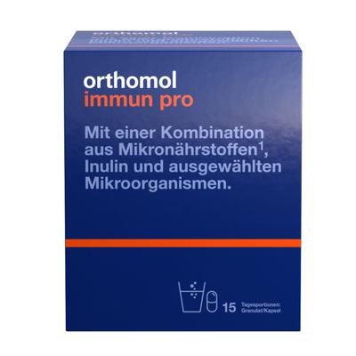 Orthomol Immun pro Granulat/Kapseln Kombipack. 15 St Granulat