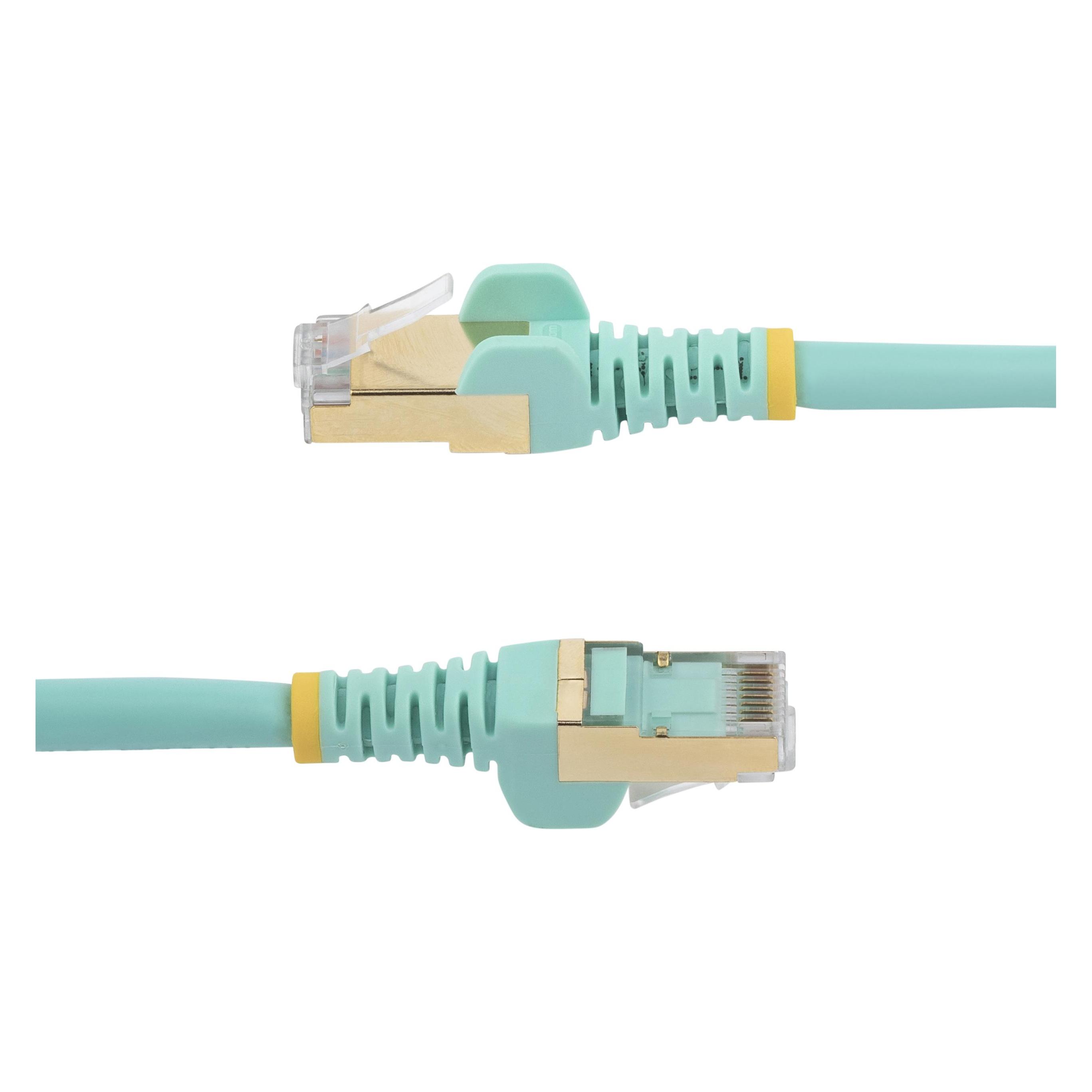 StarTech Patch Cable Cat6a 1m Aqua (STP, CAT6a, 1 m) (6ASPAT1MAQ)