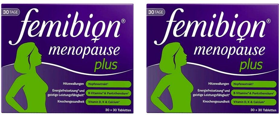 Femibion Menopause Plus Tabletten 2x2X30stk