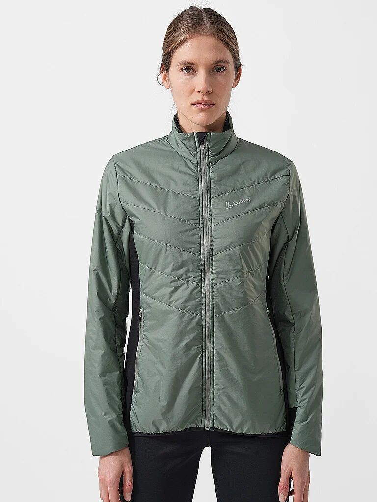 LÖFFLER Damen Langlauf Jacke Elements CF PL60 olive   46 W