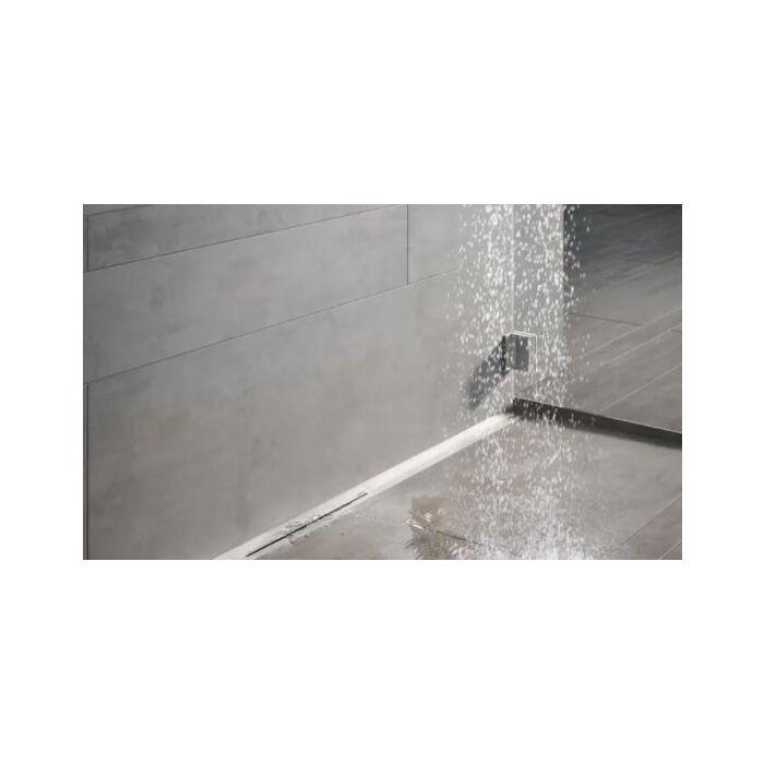 TECE drainprofil Duschrinne Set mit Ablauf 900mm Edelstahl poliert
