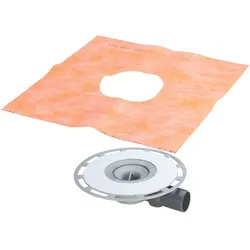Viega Advantix Badablauf 565695 DN 50, Kunststoff grau, ohne Aufsatz