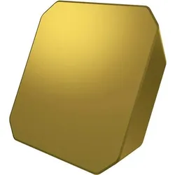Fräswendeschneidplatte ISO SEEN 1203AFSN:M8340 Tiefe 6,5mm PVD beschichtet Gold