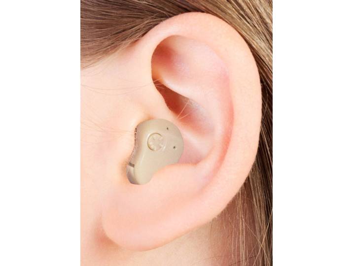 Sound Genie Mini-Hörverstärker: klein, handlich, überall einsetzbar, Beige, Mini-Hörverstärker einzel