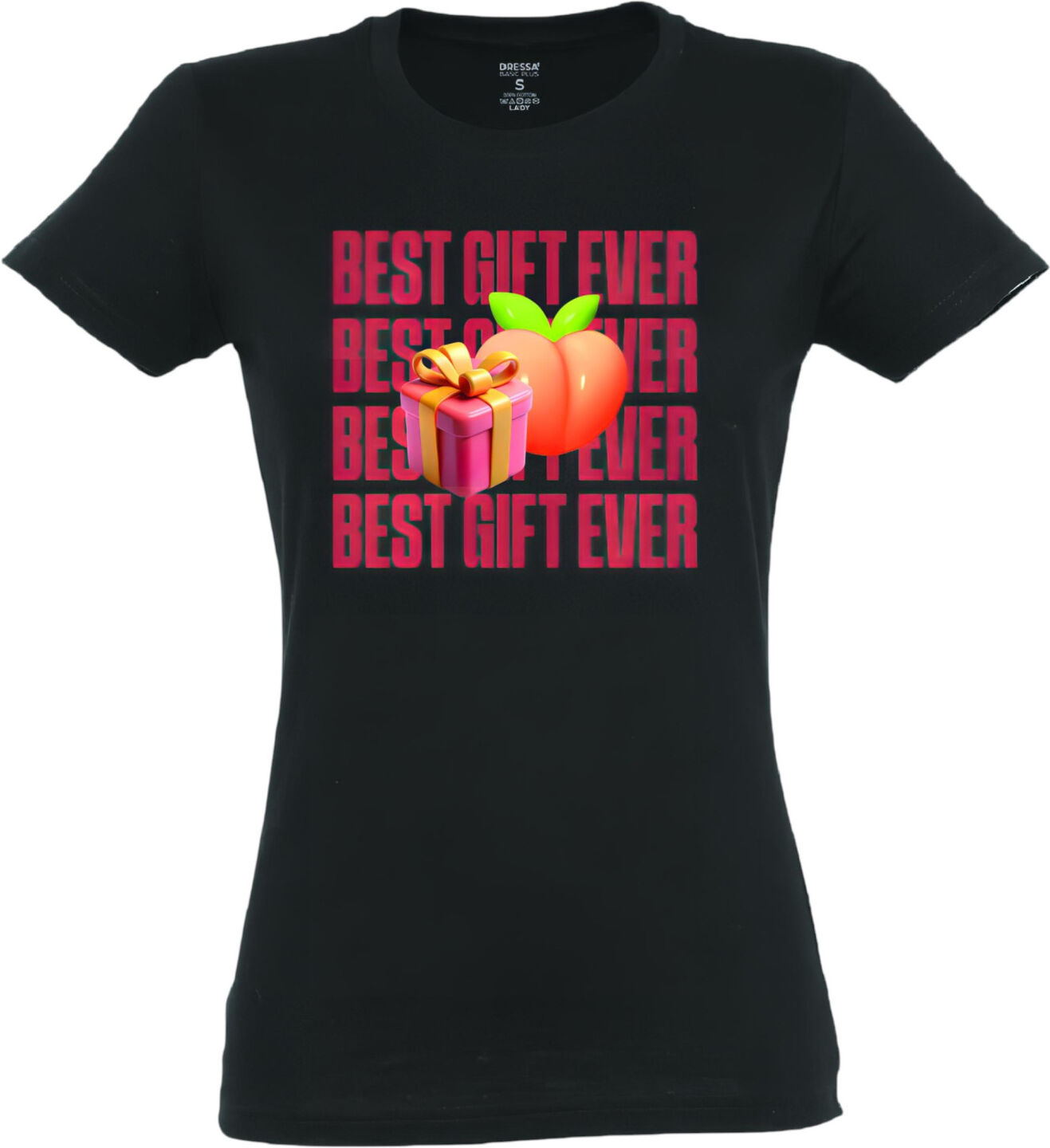 Muu Best Gift Ever - naisten t-paita - musta - L