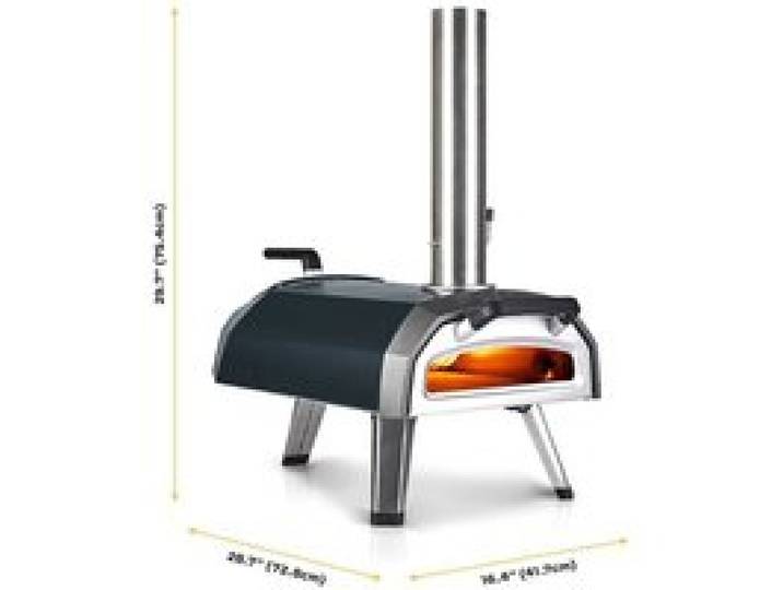 Four à pizza - GENERIQUE - Karu 2 - Multi‑combustible - Pelle perforée 30 cm - 500 °C