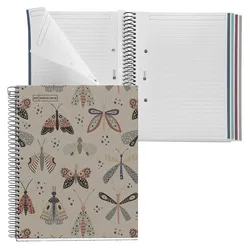 MIQUELRIUS Eco Design Collegeblock DIN A5 liniert bunt