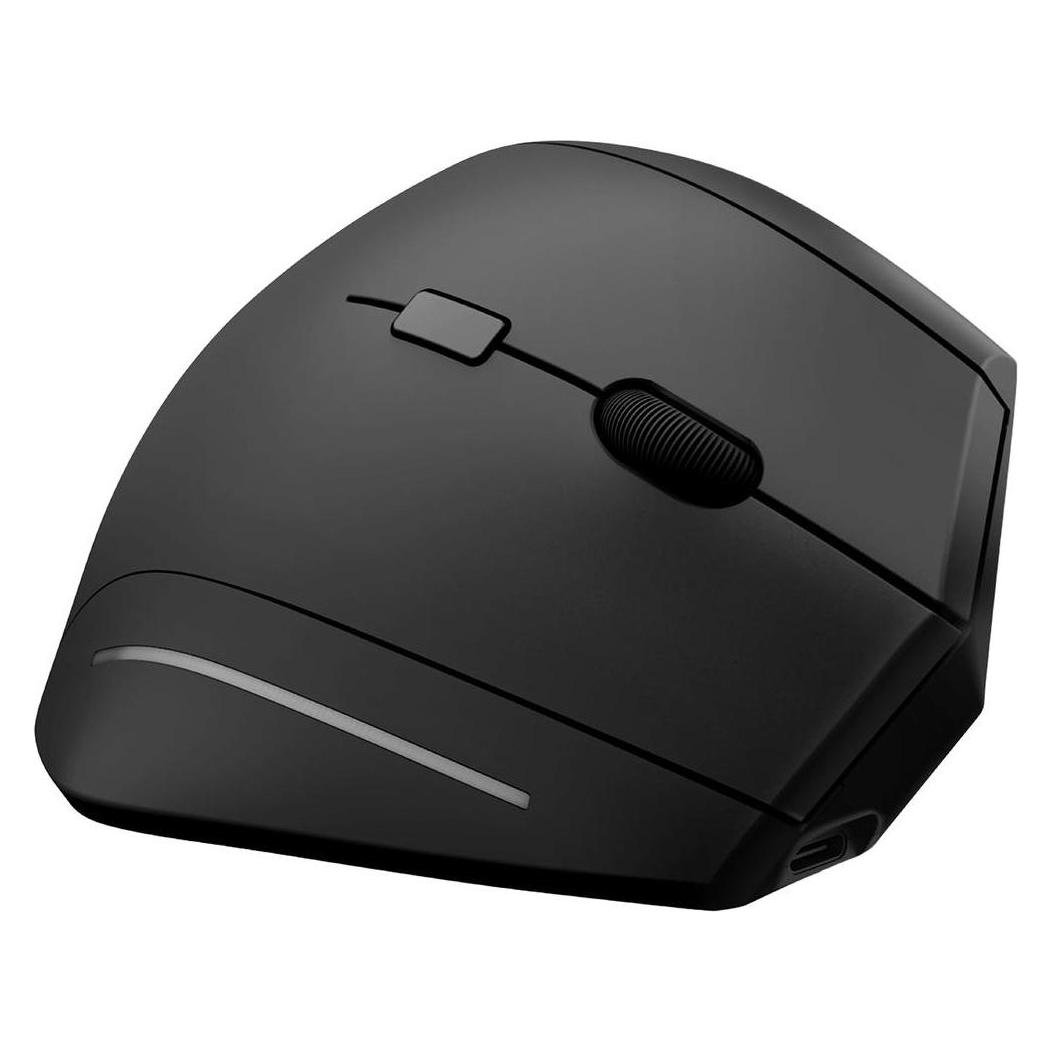 T'nB Souris Sans Fil Bluetooth Ergonomique Ergo Verticale Pour Droitier (Noir) (Kabellos) (MWERGOVBTR)