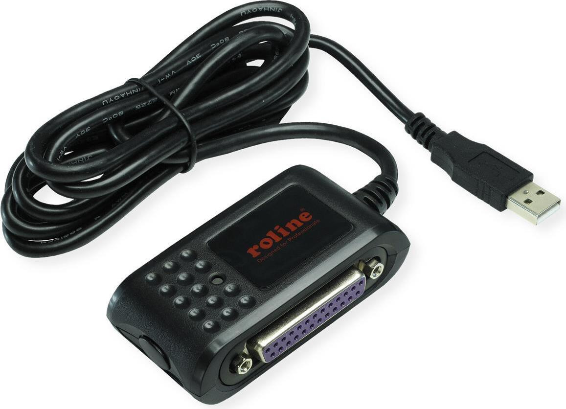 ROLINE Converter USB naar Parallel en Seriële poort