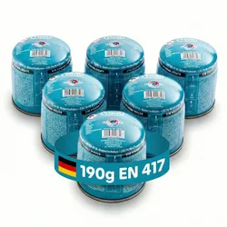 Gaskartuschen 6er Set CG-190