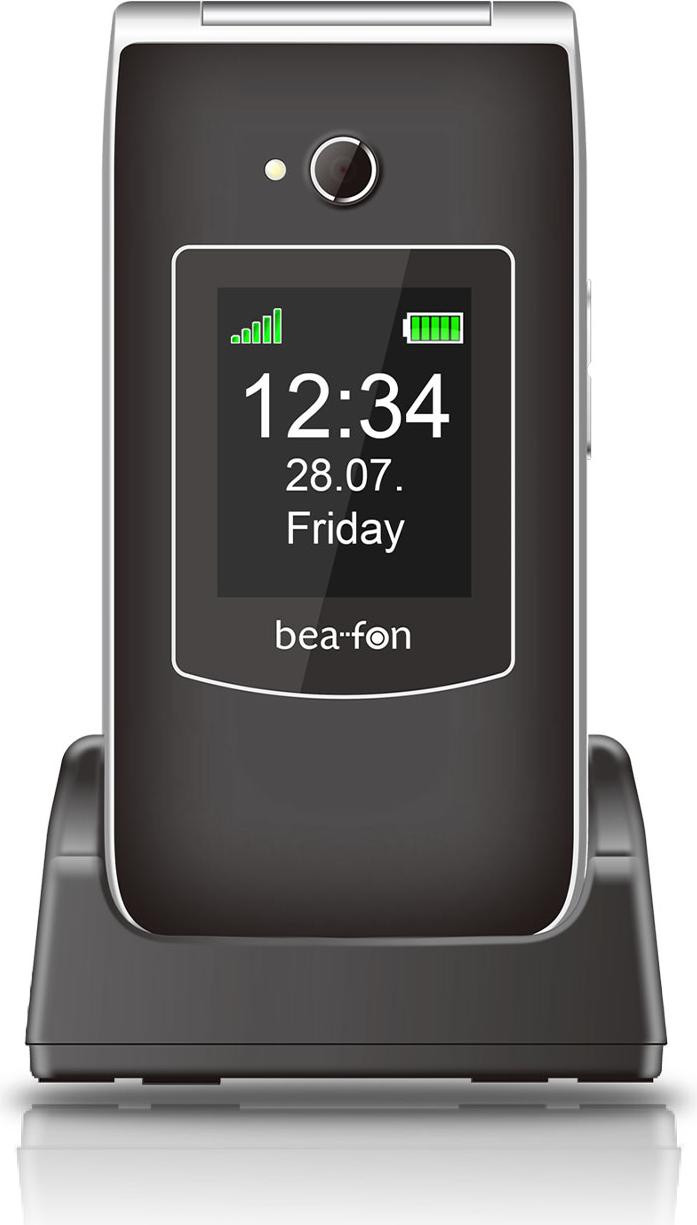 Beafon SL645plus LTE mobiele telefoon, zwart-zilver