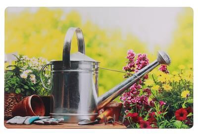 IH Casa Decor Plastic Placemat Watering Can - Set of 12