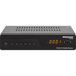 Megasat Sat-Receiver HD 390, DVB-S2, HD, HDMI, USB, digital