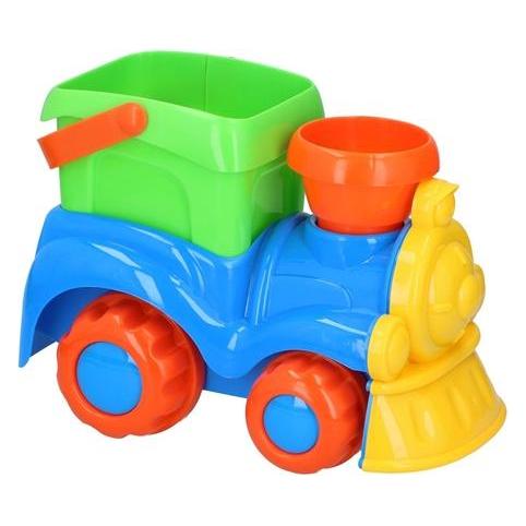 Eddy Toys Beach set train 8pcs PP (8711252133737)