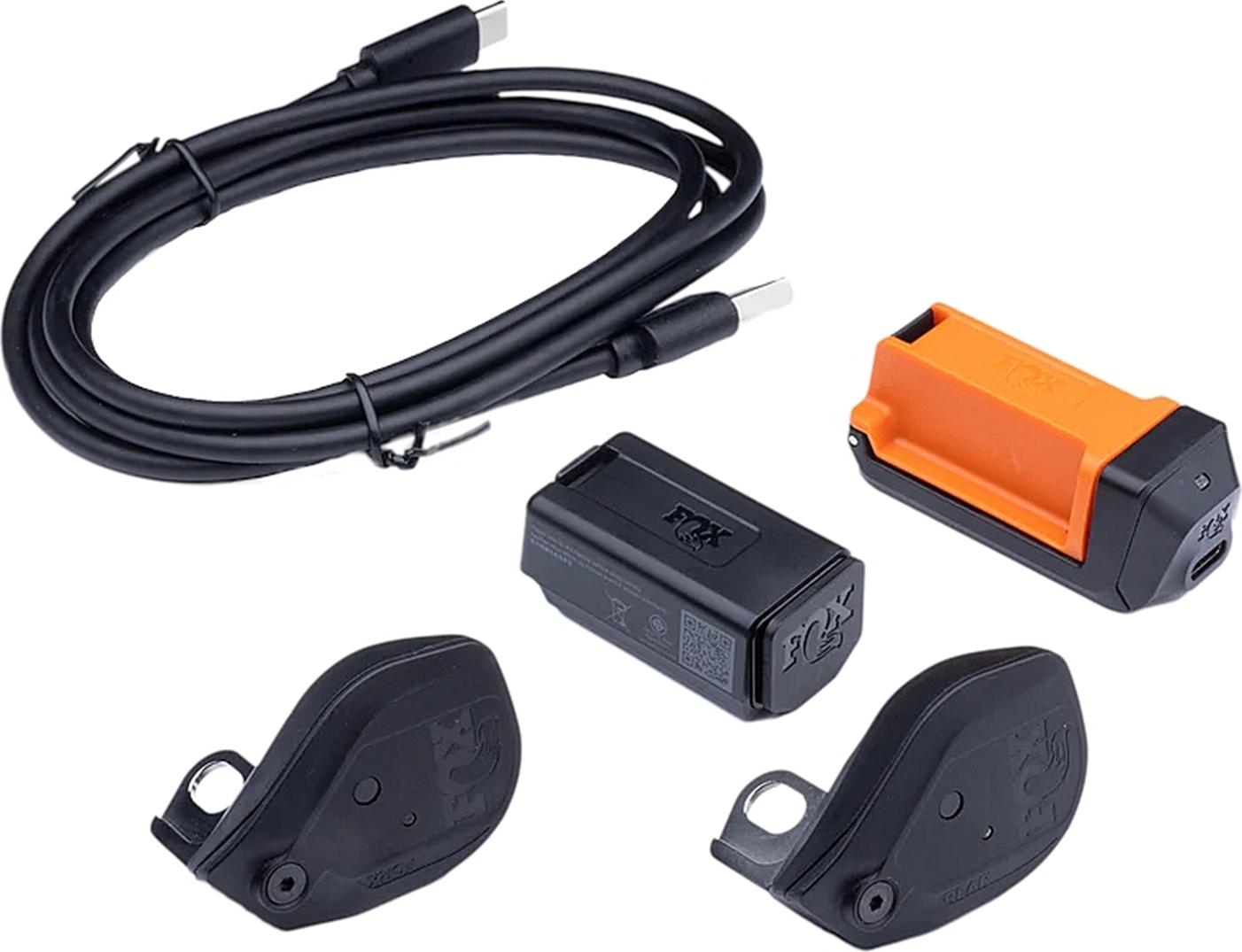 Fox Life Valve Neo Kit, Sensoren/Batterie/Ladegerät/Kabel