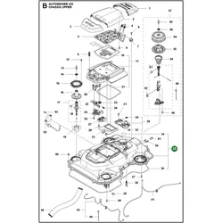 Original Husqvarna Elektronikgehäuse oben (Chassis) für Automower 320 330X 420 430X 440 450X 520 550 u.a.