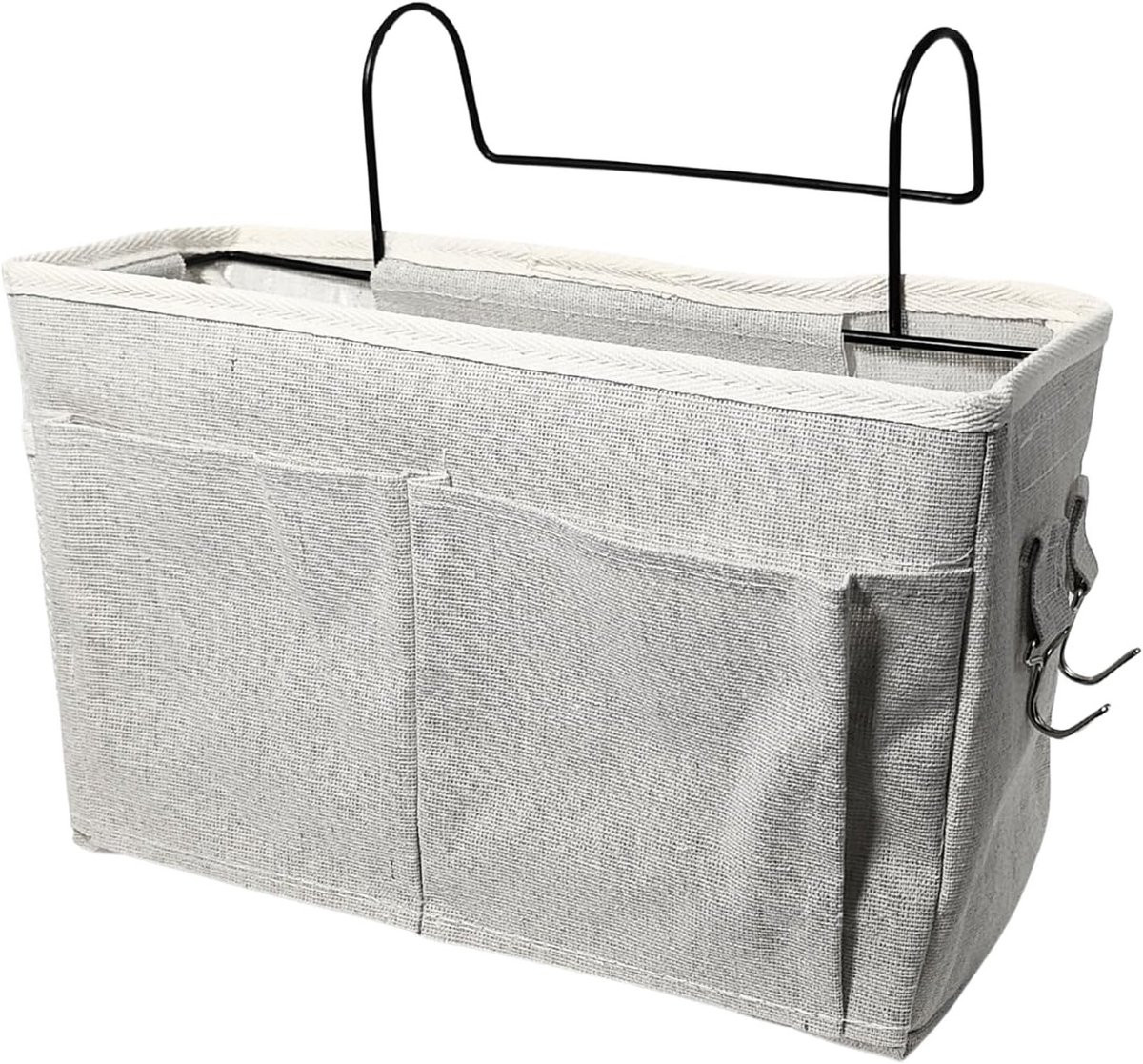 Hangende Opbergzakken voor Bed - Ruimtebesparende Organiser voor Bunk Bed, Kantoor en School - Wit