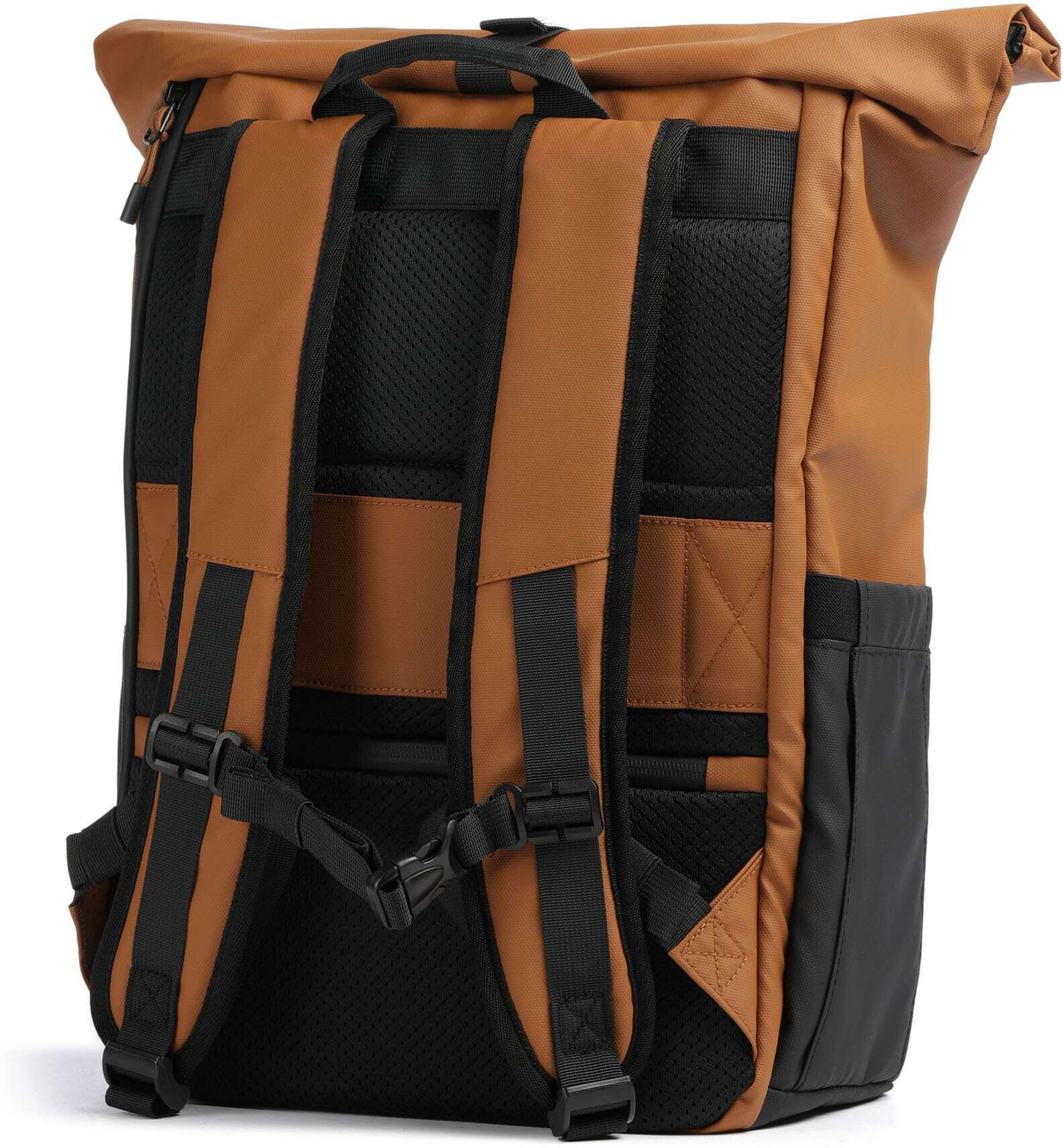 Travelite Briize M Rolltop Rucksack, braun