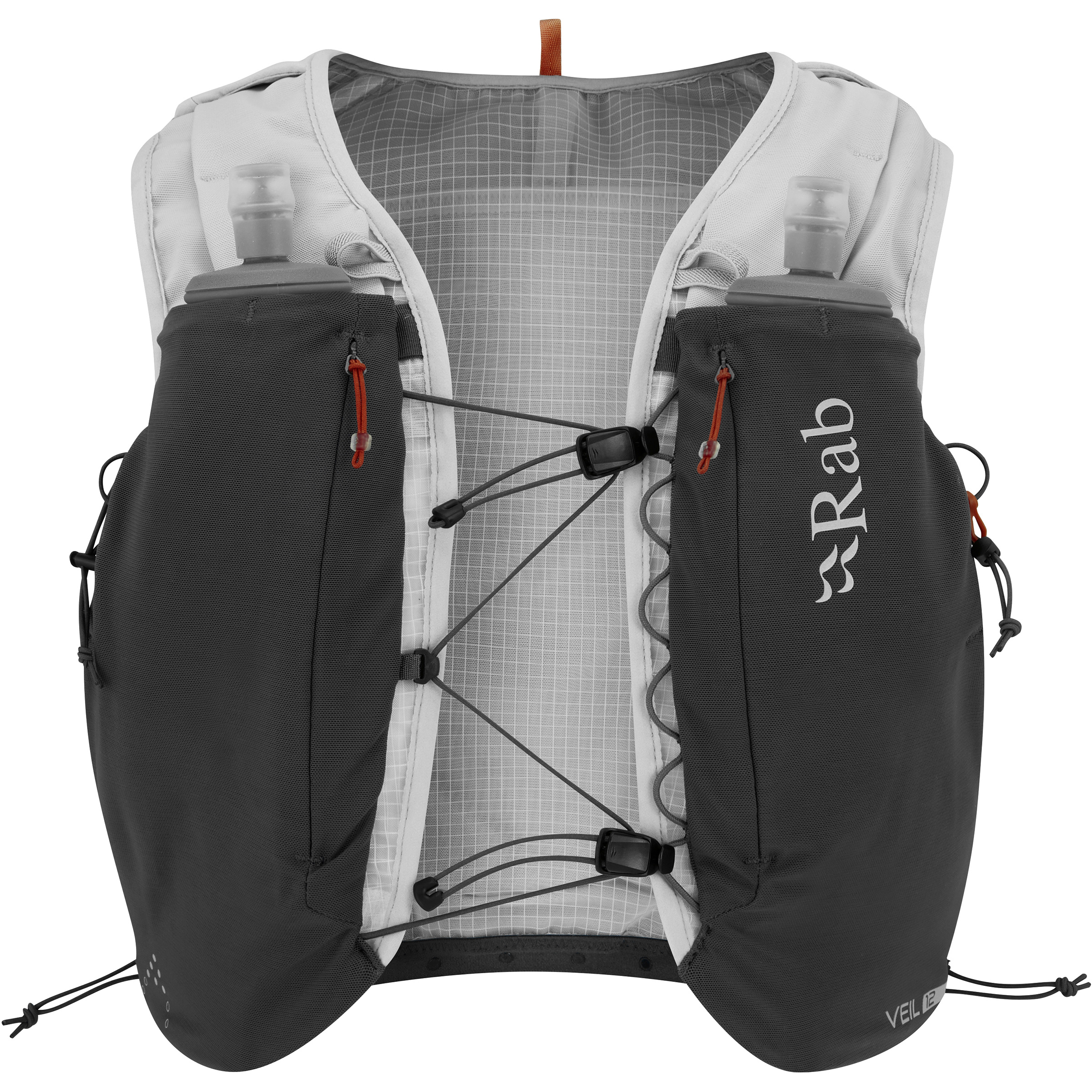 Rab Veil 12 Trailrunningrucksack Trailrunningrucksäcke grau Größe 12L | S Trailrunning | Laufen